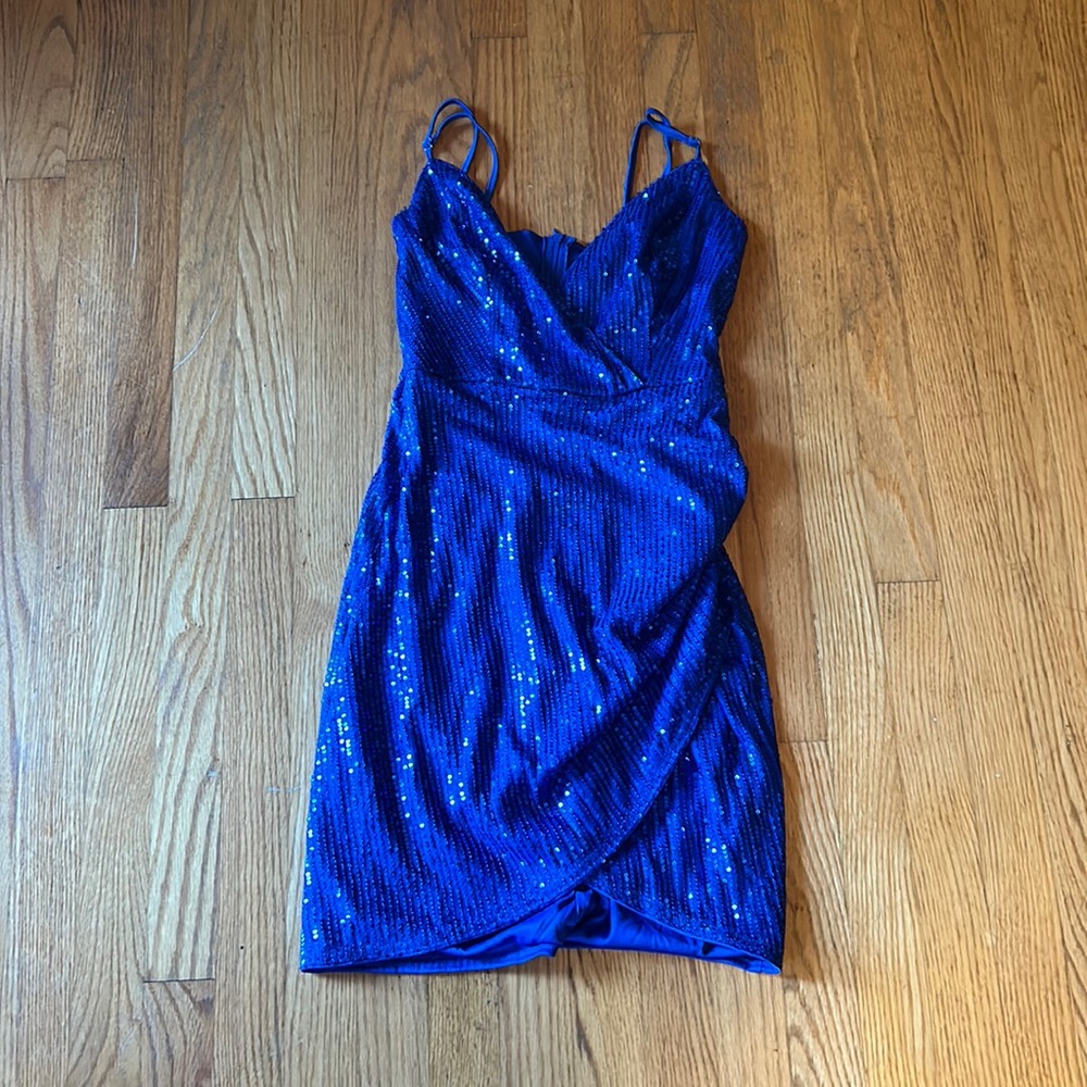Blue Sparkly Dress
